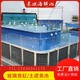 广州白鹤洞公司海鲜鱼缸农庄鱼池产品图