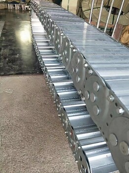 桥式钢铝拖链代理机床拖链