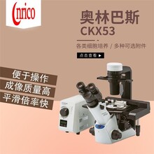 倒置荧光相衬显微镜厂商奥林巴斯CKX53