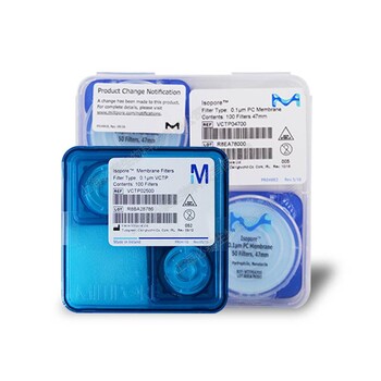 MeckMilliporeIsopore表面濾膜01um47mmVCTP04700