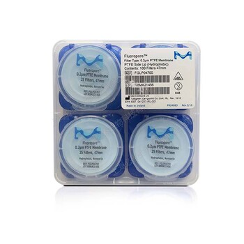 FGLP04700MilliporeFluoropore濾膜疏水PTFE濾膜022um47mm