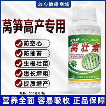 莴笋粗直长根茎膨大莴笋叶面肥产品定做为峰肥业厂家招商莴壮素