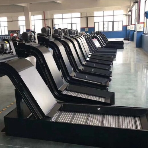 鏈板輸送機-承接機床排屑機安裝