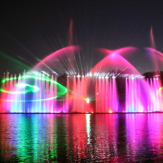 湖南音乐喷泉,旱喷泉设计,（水雾喷泉）