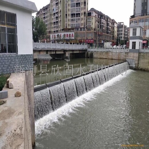 陜西商洛小型城市景觀鋼壩