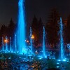 公园音乐喷泉,喷泉水池设计,（水雾喷泉）