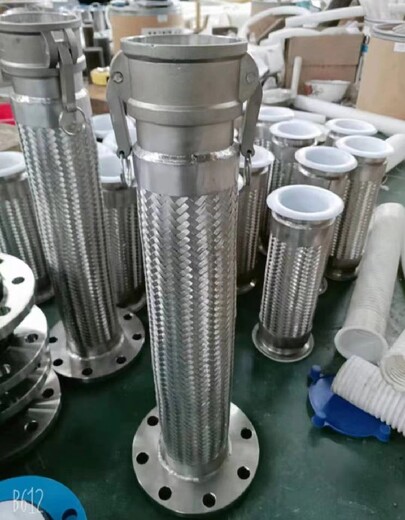浙江法兰式金属软管厂家联系方式通气编织管
