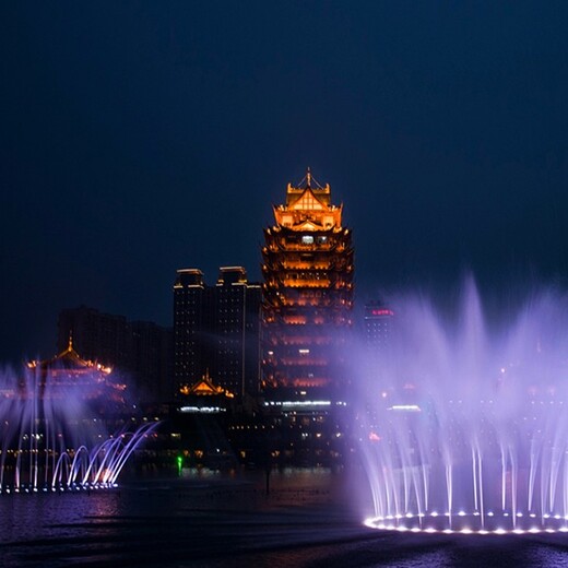 重庆水景喷泉公司,设计景观喷泉,（水雾喷泉）