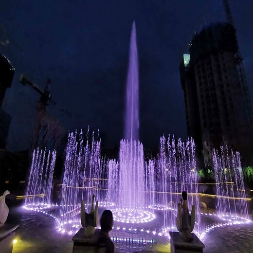 商场音乐喷泉,设计景观喷泉,（重庆喷泉厂）