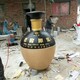 保定酒瓶雕塑圖