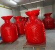 中山玻璃钢酒瓶雕塑大量供应,美陈酒罐酿酒模型