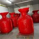 大型燕京啤酒瓶子雕塑模型生产厂家图