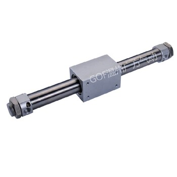 機(jī)械式無桿氣缸工作原理,RMT40-150雙導(dǎo)桿