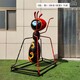 不锈钢蚂蚁雕塑图
