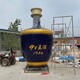 大堂擺件玻璃鋼酒瓶雕塑圖