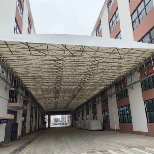 广东惠州篮球场大型电动雨棚价格