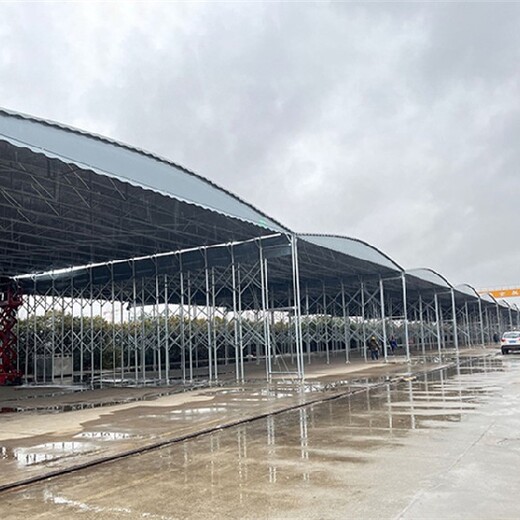 广东汕尾工厂移动推拉雨棚厂家