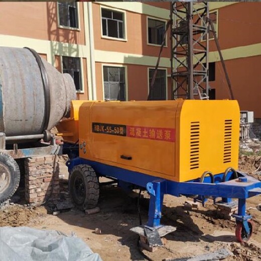 天津小型混凝土输送泵砂浆泵