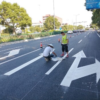 杨浦热熔划线施工