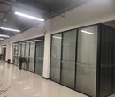 淮滨县玻璃隔断厂家报价,单片铯钾防火玻璃图片