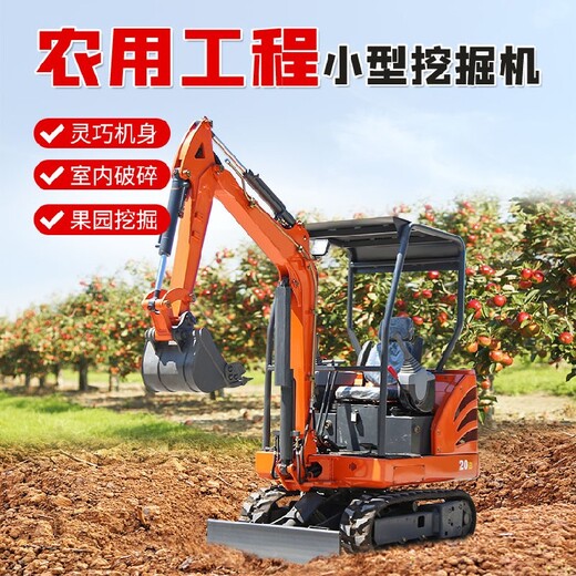 山鼎小型挖掘机价格多少钱一台,新竹县新款小型挖掘机工程农田小挖机