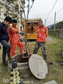 北京西城区污水管网清淤管道