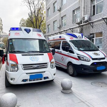 杭州救護車,999急救長途轉(zhuǎn)運患者,配備擔架床