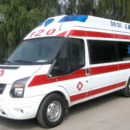 云浮救护车,120急救车出租长短途服务,配备担架床