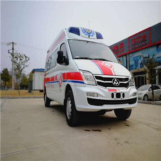 上海救护车,长途跨省转运患者出院,重症长途返乡