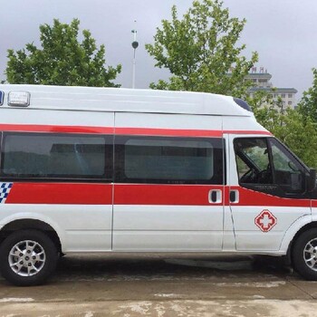 蘭州救護車,出租120長途護送病人,配備擔架床