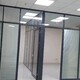 東莞鳳崗全新辦公室雙層玻璃百葉隔斷廠家圖