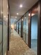 東莞大朗全新辦公室雙層玻璃百葉隔斷價格圖