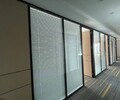 深圳羅湖辦公室雙層玻璃百葉隔斷多少錢,鋁合金隔斷