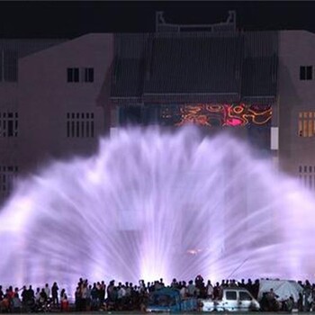 重庆湖面音乐喷泉安装