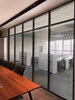 深圳福田辦公室雙層玻璃百葉隔斷上門測量,鋁合金隔斷