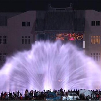 重庆水景音乐喷泉设计
