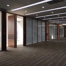 深圳南山辦公室玻璃隔斷效果圖,鋁合金隔斷圖片