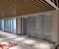 深圳羅湖辦公室雙層玻璃百葉隔斷安裝,鋁合金隔斷