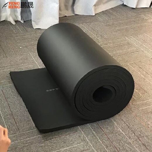 B2级橡塑海绵板安阳生产橡塑海绵板一平米多少钱