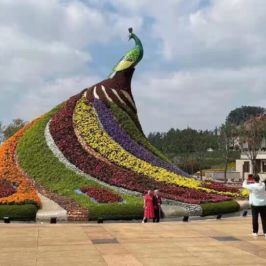 葫芦岛立体花柱花球定制