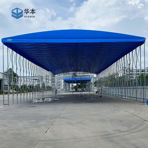荆州全新活动式推拉雨棚规格,厂家定制推拉雨棚