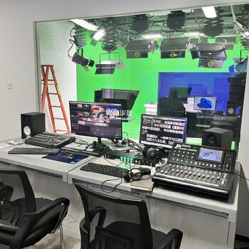 真三维校园电视台演播室演播厅虚拟直播间建设方案
