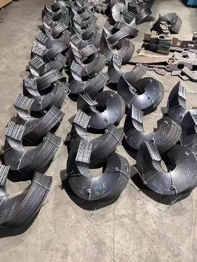 不锈钢锰钢碳钢螺旋叶片厂家定制