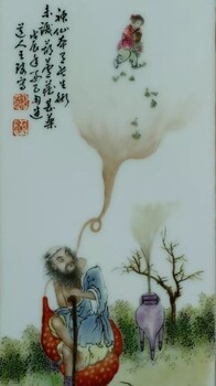 劉雨岑瓷板畫出手
