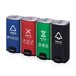南京垃圾桶生产厂家定制分类镀锌板垃圾桶环卫分类果皮箱