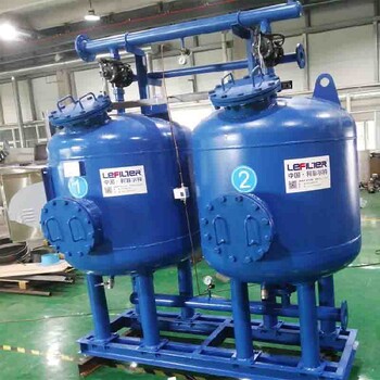 30噸沉淀池污水砂濾罐淺層砂過濾器廠家