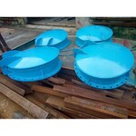 廣元玻璃鋼復(fù)合材料拍門防倒灌玻璃鋼拍門dn2500dn1800mm