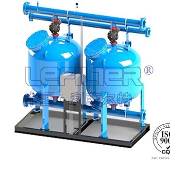 旁濾罐系列淺層砂過濾器鋼廠濁環(huán)水過濾器