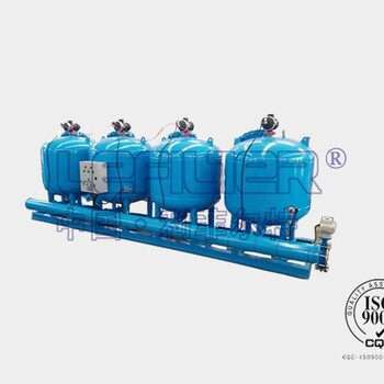 30噸沉淀池污水砂濾罐淺層砂過濾器廠家