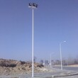 高杆灯厂家蚌埠怀远县LED升降高杆灯图片